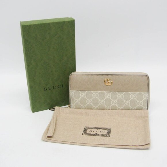 GUCCI Beige Leather Wallet - Picture 4 of 11